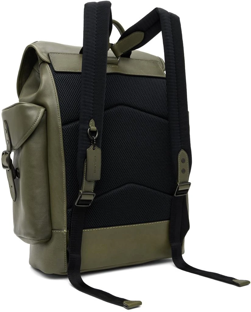 商品Coach|Green Hitch Backpack,价格¥3776,第3张图片详细描述