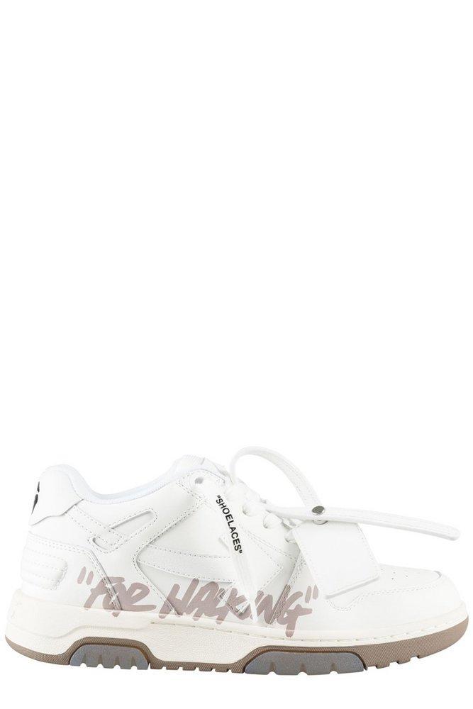 商品Off-White|Off-White Slogan Printed Low-Top Sneakers,价格¥2379-¥3604,第1张图片