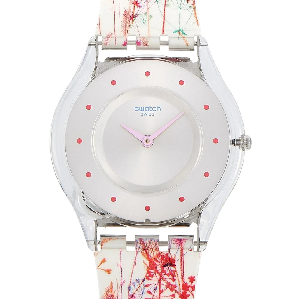 商品Swatch|Swatch Jardin Fleuri 38mm Watch SFE102,价格¥575,第1张图片