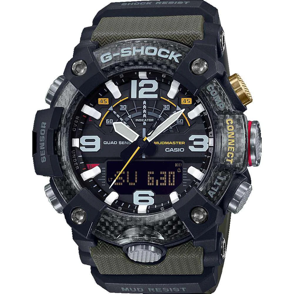 商品Casio|Casio G-Shock Carbon Mudmaster Digital Watch,价格¥3109,第1张图片