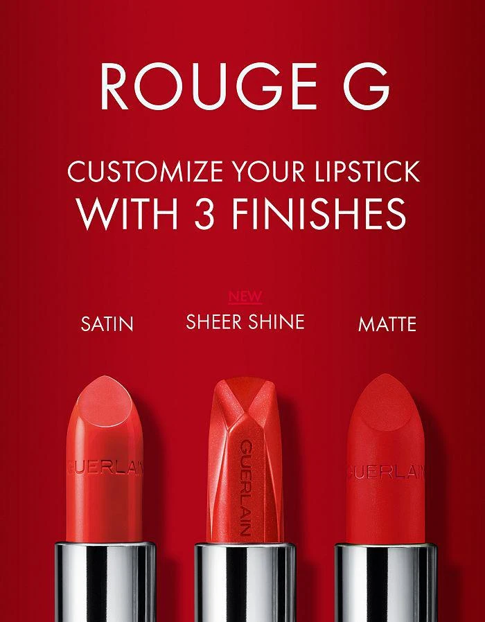 Rouge G Customizable Satin Lipstick Shade 商品