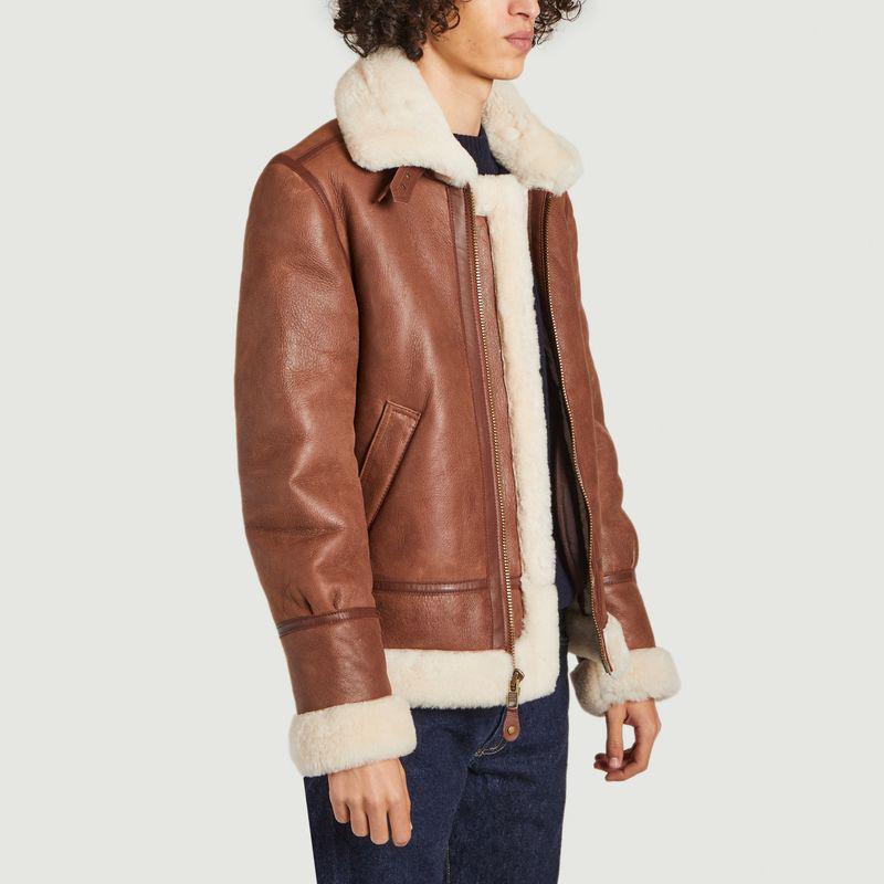 商品Schott|Bombardier B-3 Jacket Cognac Schott NYC,价格¥6326,第4张图片详细描述