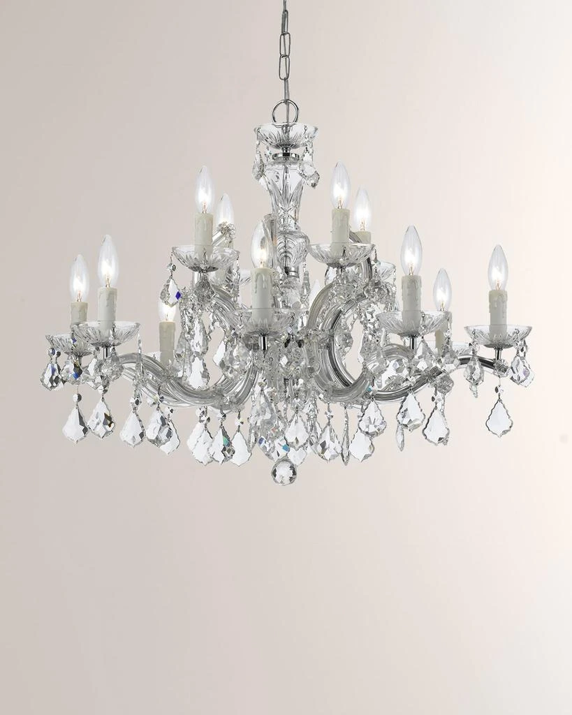 商品Swarovski|Maria Theresa 12-Light Chandelier,价格¥21192,第1张图片