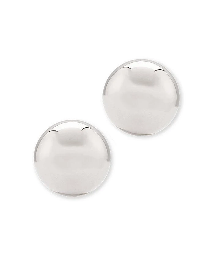 商品Bloomingdale's|Ball Stud Earrings in 14K White Gold,价格¥2213,第1张图片详细描述