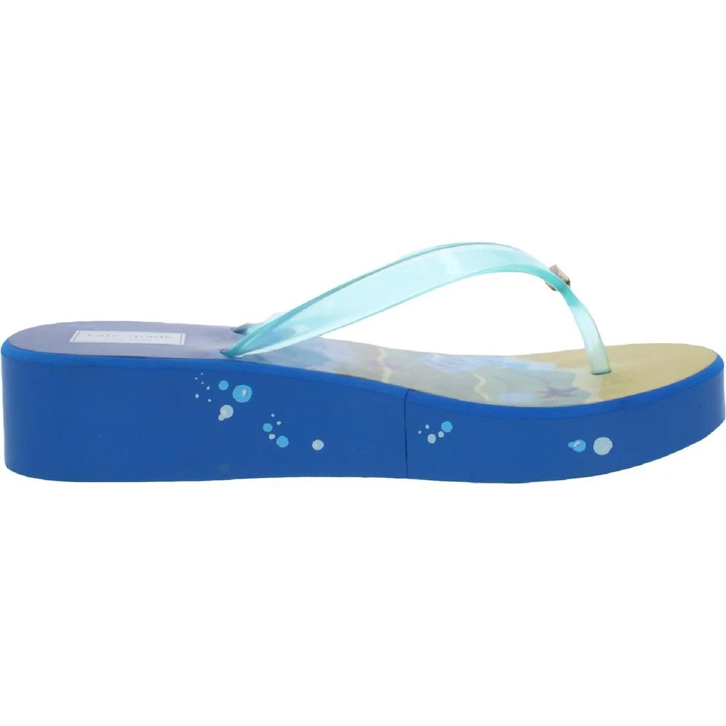 商品Kate Spade|Kate Spade New York Womens Rio Wedges Slip On Flip-Flops,价格¥77,第3张图片详细描述