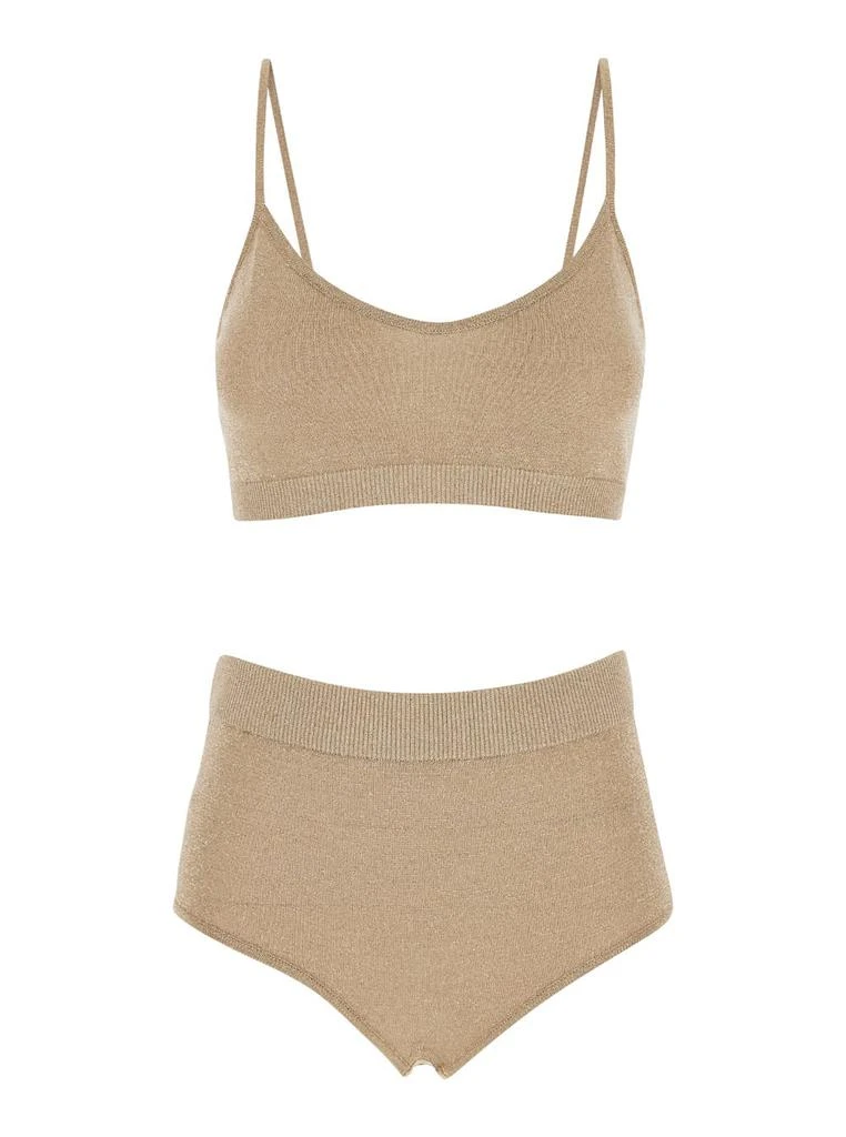 商品FEDERICA TOSI|Lurex Set Bra + Botton,价格¥2219,第1张图片