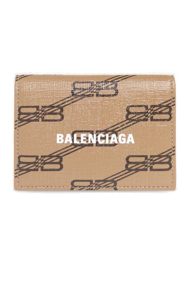 Balenciaga All-Over Logo Mini Wallet商品第1张图片规格展示