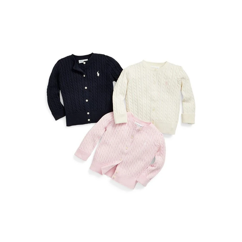 商品Ralph Lauren|Ralph Lauren 女童 开襟衫,价格¥372,第3张图片详细描述