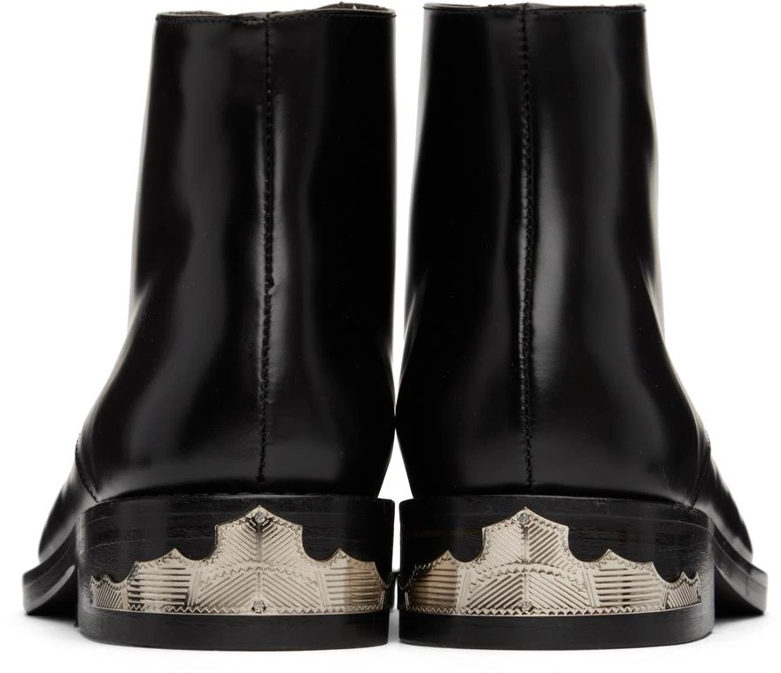 商品Toga Pulla|Black Embellished Ankle Boots,价格¥1054,第2张图��片详细描述