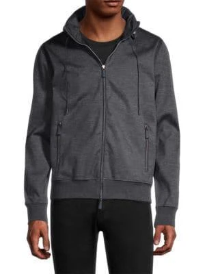 商品KNT by Kiton|Zip-Up Tech Jacket,价格¥3641,第1张图片