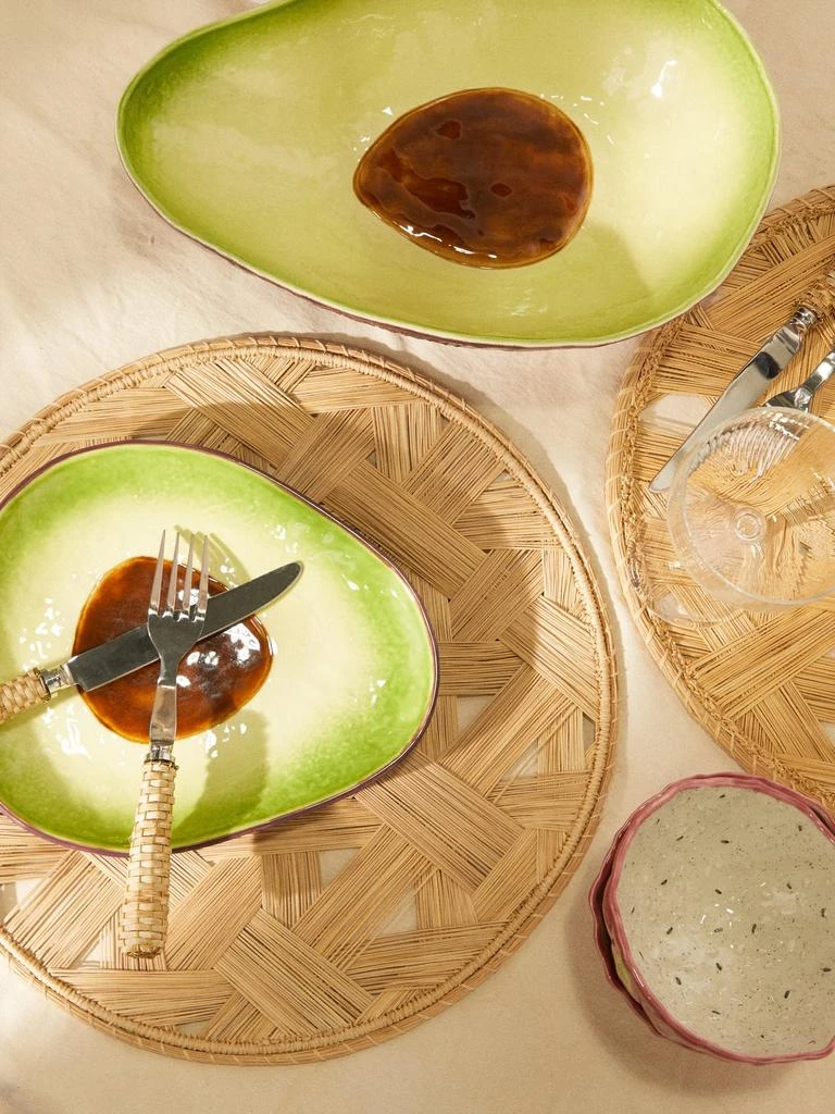 商品Bordallo Pinheiro|Set of four Avocado dessert plates,价格¥889,第2张图片详细描述