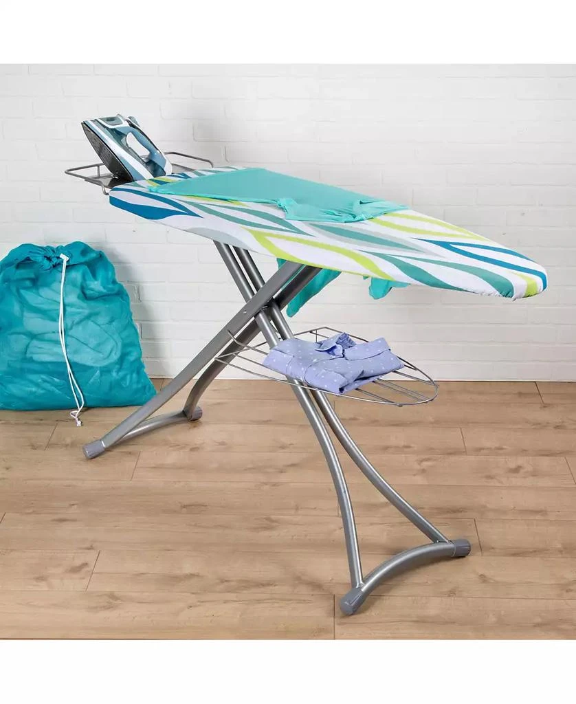 Ironing Board with Iron Rest and Shelf 商品