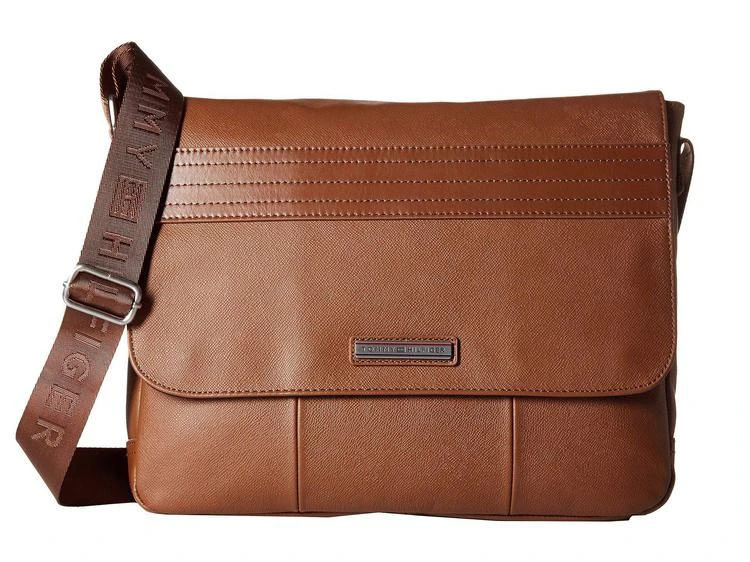 商品Tommy Hilfiger|Morgan Flap Messenger Leather,价格¥1404,第1张图片