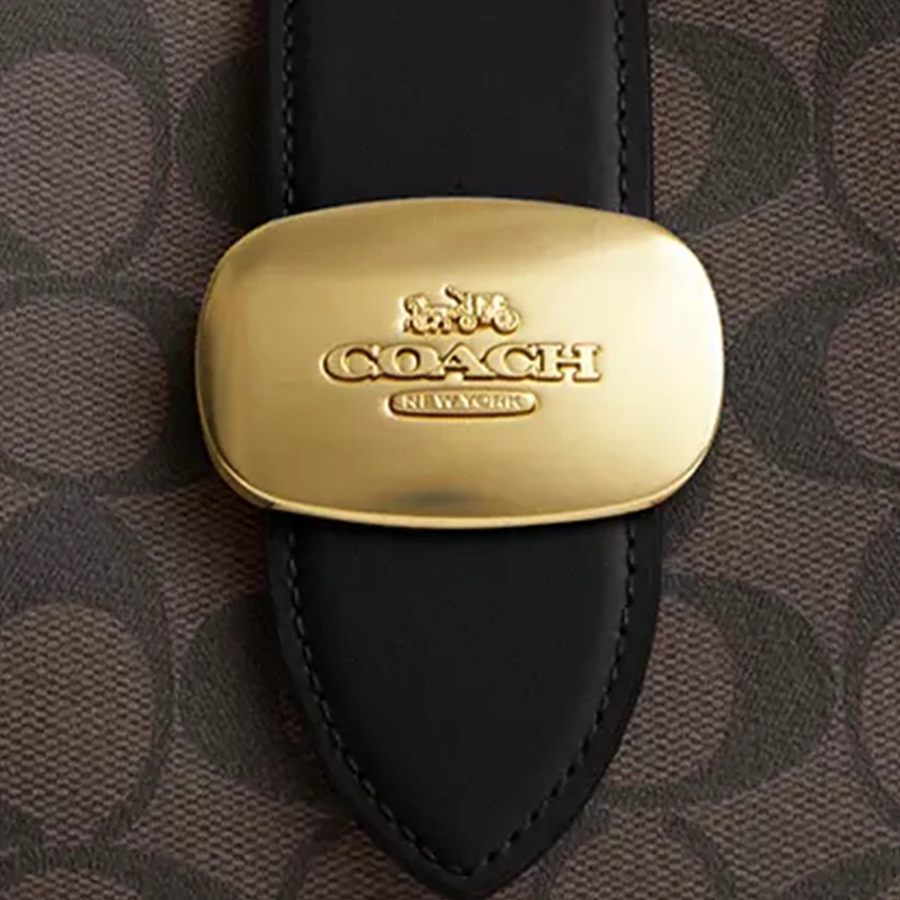 COACH 褐色女士单肩包 CP005IMAA8 商品