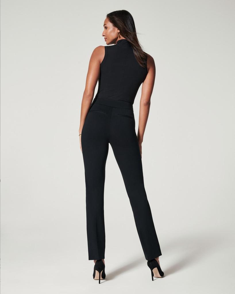 商品SPANX|The Perfect Pant, Slim Straight In Classic Black,价格¥782,第1张图片详细描述