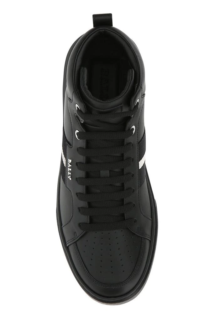 商品Bally|Black leather Myles sneakers,价格¥3241,第3张图片详细描述