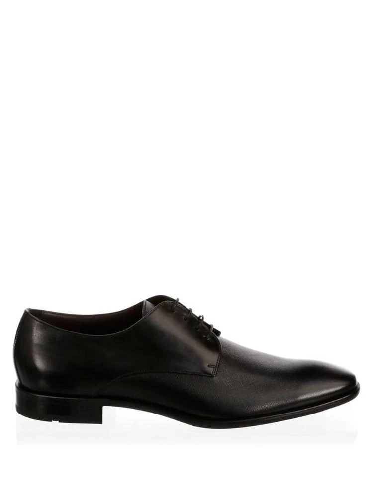 商品Hugo Boss|Chelsea Almond Toe Leather Derbys,价格¥3110,第5张图片详细描述