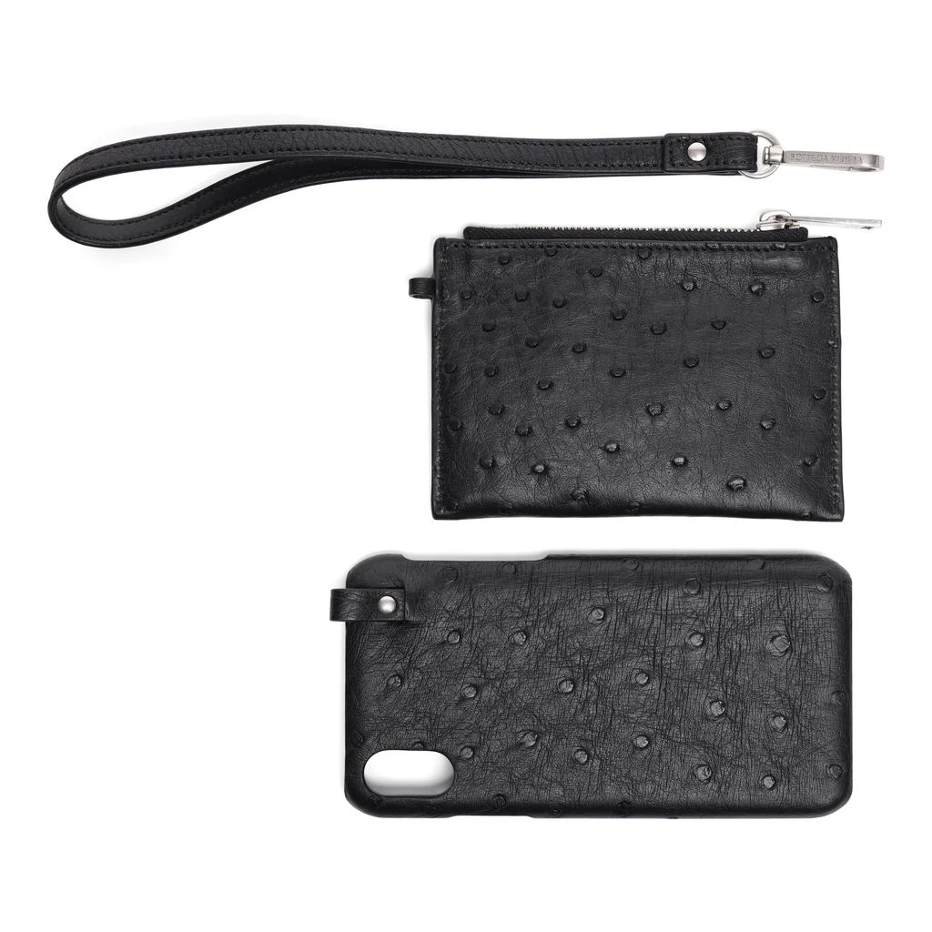 商品Bottega Veneta|Bottega Veneta Leather iPhone Case and Wallet Wristlet,价格¥5901,第2张图片详细描述