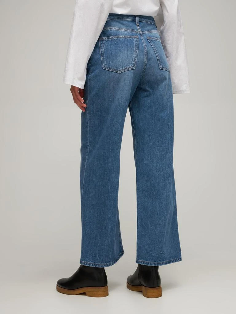 商品The Row|Egli Cotton Denim Wide Leg Jeans,价格¥6050,第2张图片详细描述