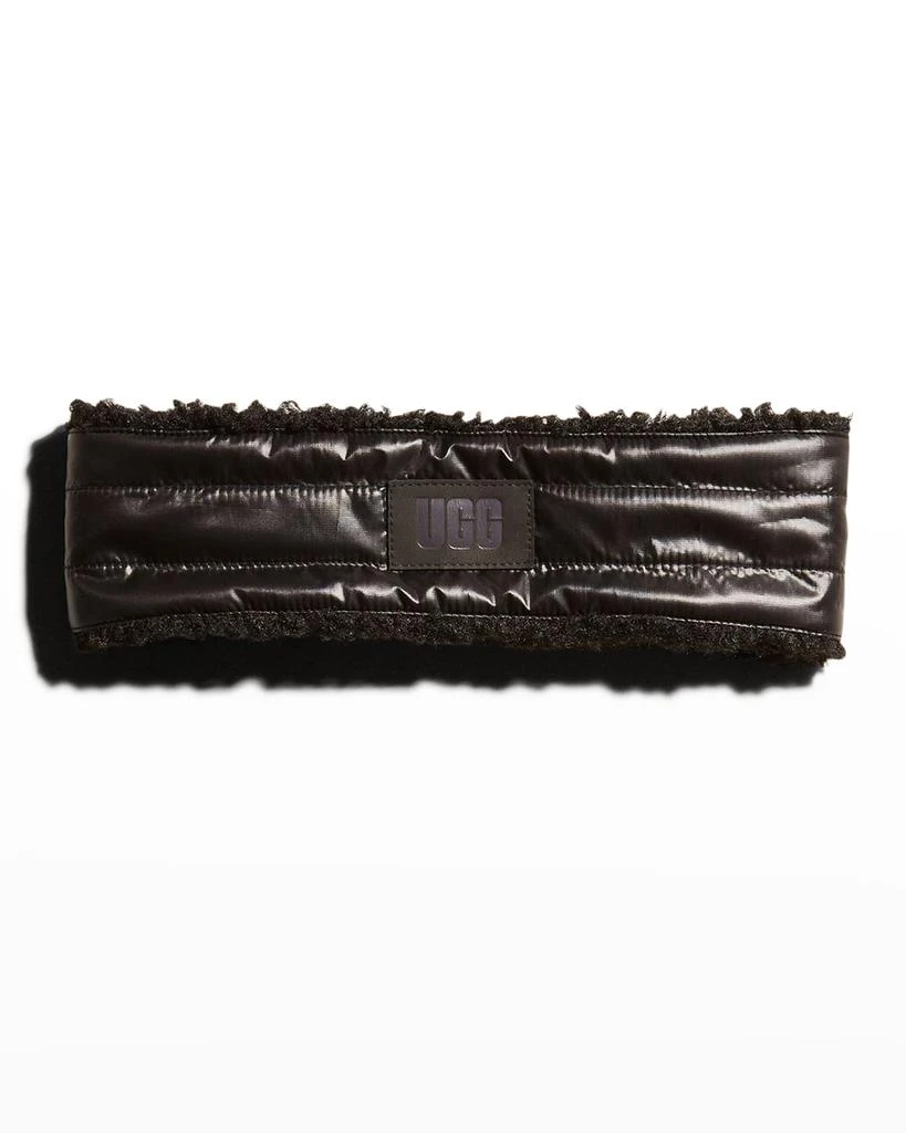 商品UGG|Quilted Logo Sherpa Headband,价格¥354,第1张图片