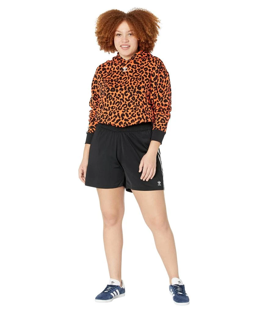商品Adidas|Plus Size 3-Stripes Shorts,价格¥121,第4张图片详细描述