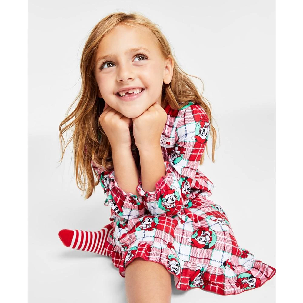 商品Disney|Mickey Mouse Toddler Girls Pullover Granny Nightgown,价格¥87,第3张图片详细描述