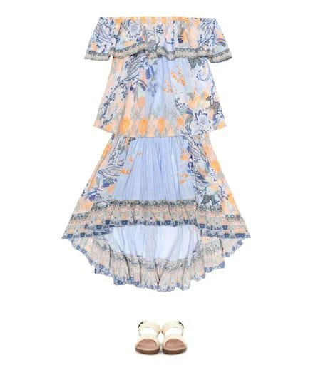 商品Camilla|Embellished printed cotton top,价格¥999,第2张图片详细描述