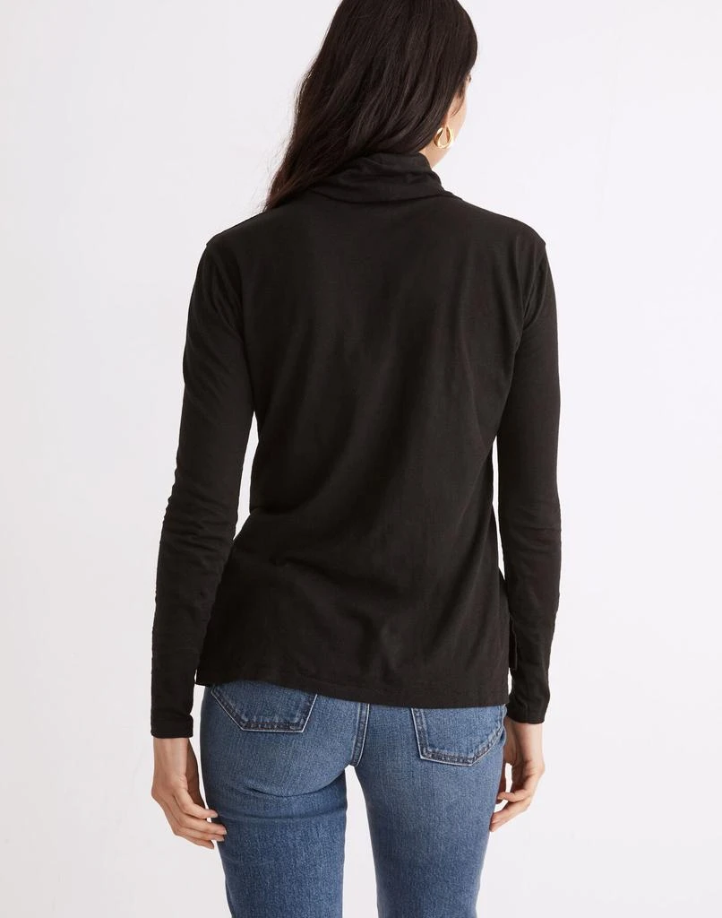 商品Madewell|Whisper Cotton Turtleneck Tee,价格¥80,第3张图片详细描述