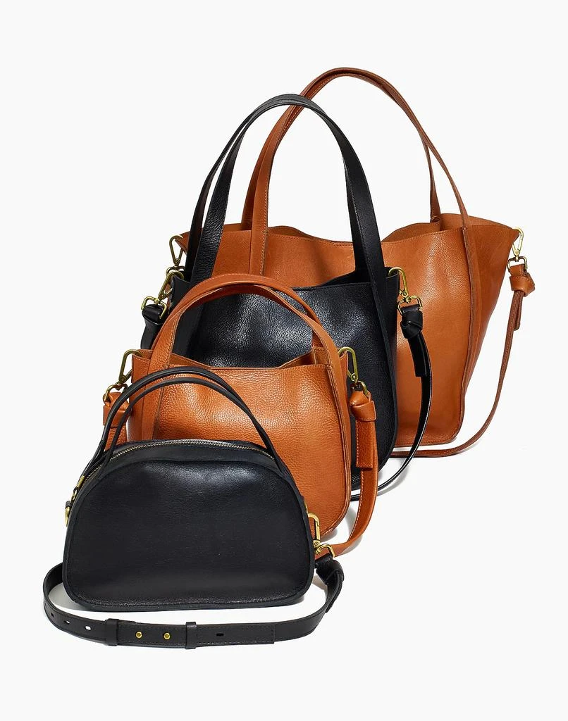 商品Madewell|The Sydney Zip-Top Crossbody Bag,价格¥736,第5张图片详细描述