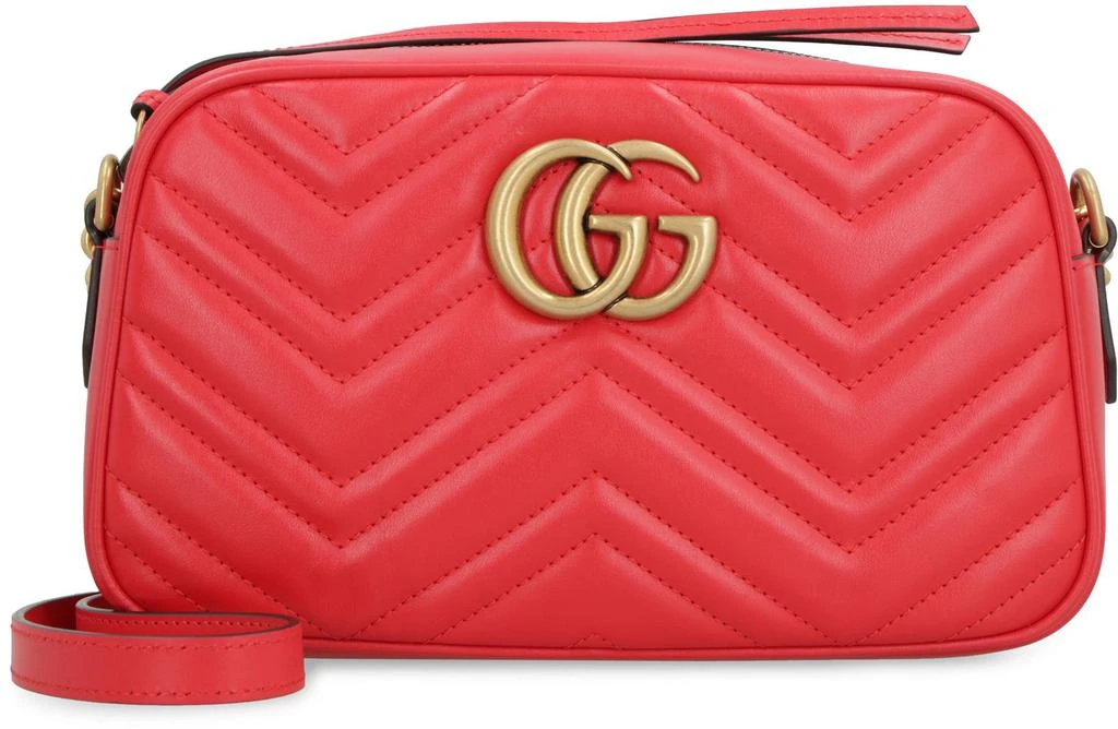 商品Gucci|GUCCI GG MARMONT QUILTED LEATHER CROSSBODY BAG,价格¥11937,第2张图片详细描述