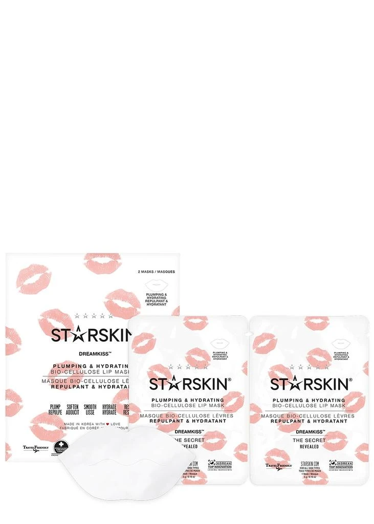 商品Starskin|DREAMKISS™ Plumping and Hydrating Bio-Cellulose Lip Mask,价格¥77,第1张图片