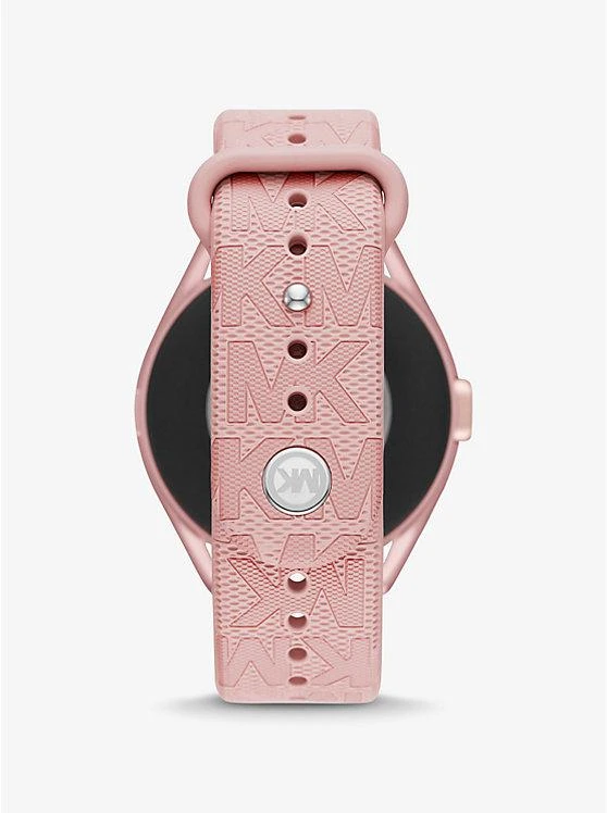 商品Michael Kors|Michael Kors Access Gen 5E MKGO Pink-Tone and Logo Rubber Smartwatch,价格¥1266,第3张图片详细描述