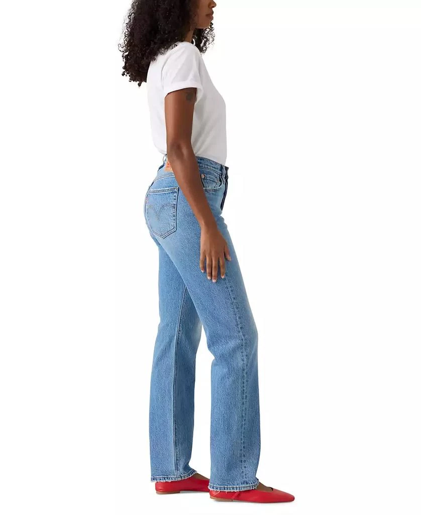 商品Levi's|Women's 501 Curve High-Rise Straight-Leg Jeans,价格¥410,第2张图片详细描述