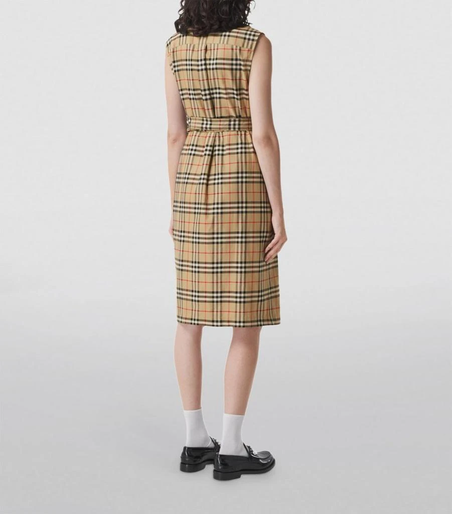 商品Burberry|Vintage Check Print Shirt Dress,价格¥8431,第5张图片详细描述