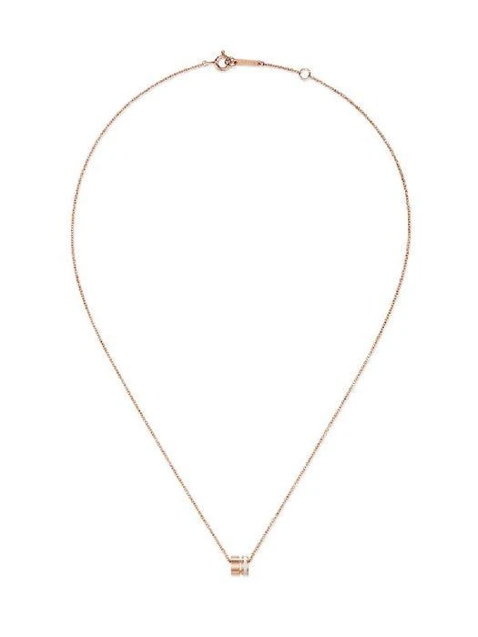 商品hyeres-lor|No IU Color 14K Necklace (PG)_ White,价格¥4093,第2张图片详细描述