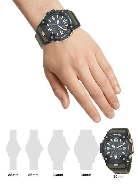 商品G-Shock|Mudmaster Digital Resin Strap Watch,价格¥2812,第4张图片详细描述