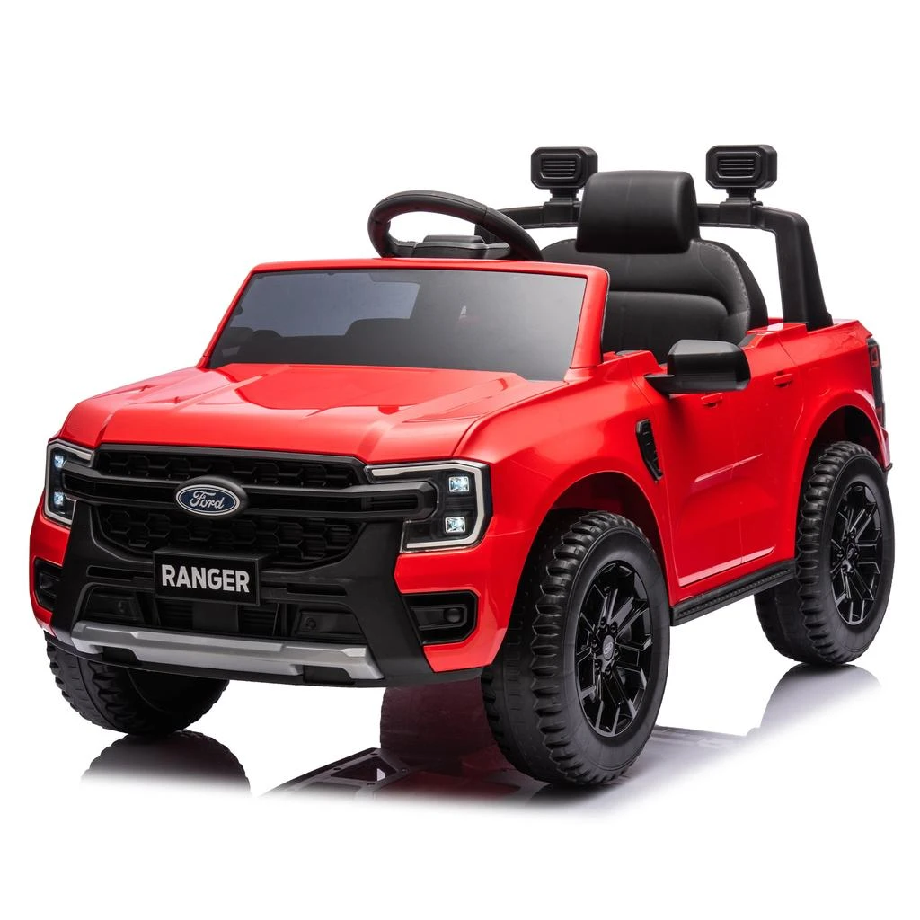 商品Streamdale Furniture|Streamdale Kids Ride-On Electric Licensed Ford Ranger with Music,价格¥2847,第5张图片详细描述