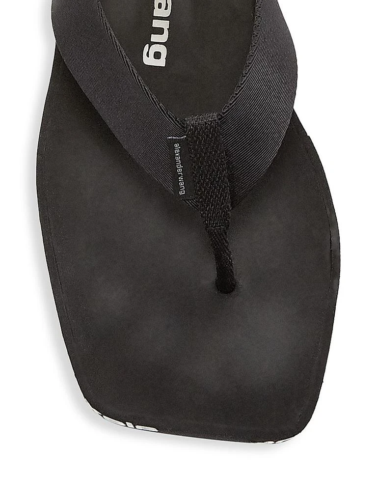 商品Alexander Wang|AW Thong Wedge Mules,价格¥1374,第4张图片详细描述