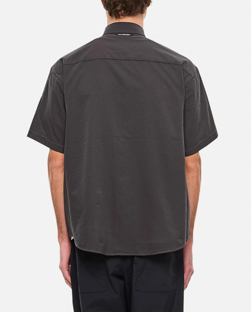 商品And Wander|Short Sleeve Button-Down Shirt With Welt Pocket,价格¥1393,第3张图片详细描述