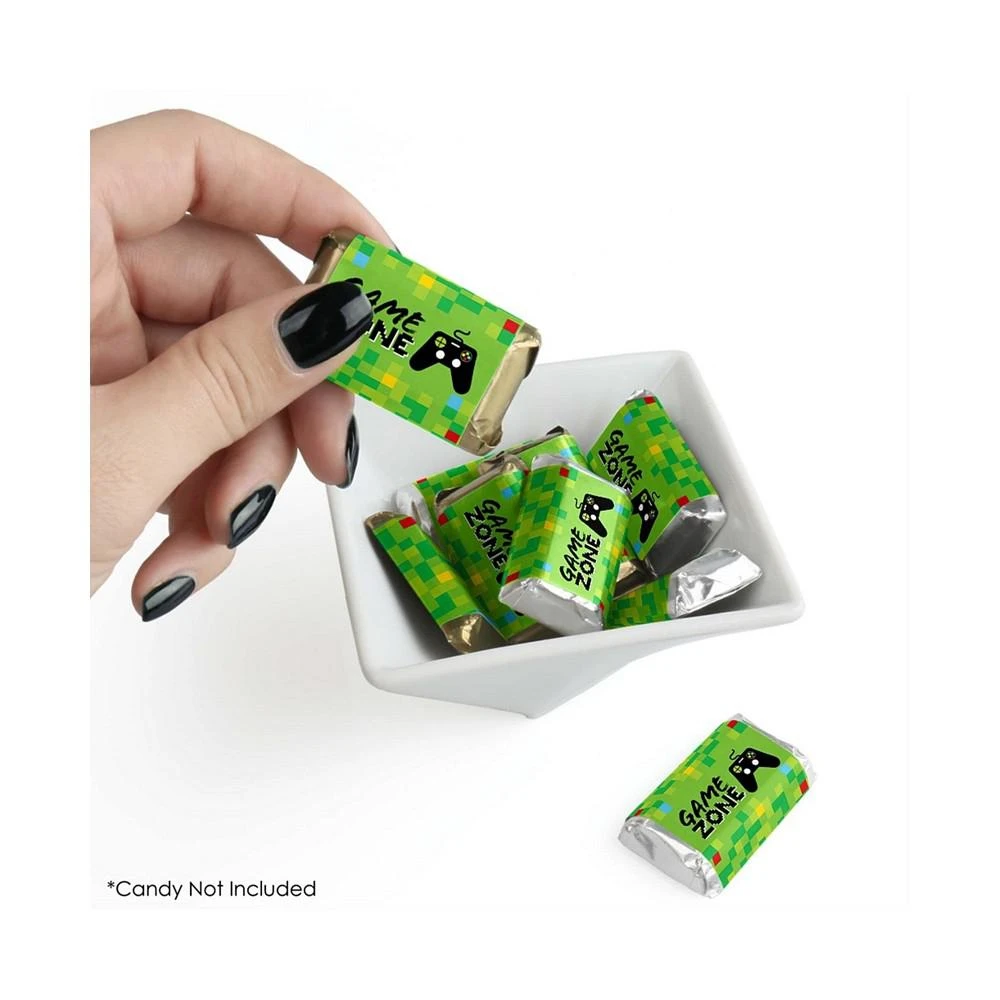 商品Big Dot of Happiness|Game Zone - Mini Candy Bar Wrapper Stickers - Video Game Party Favors - 40 Ct,价格¥83,第3张图片详细描述