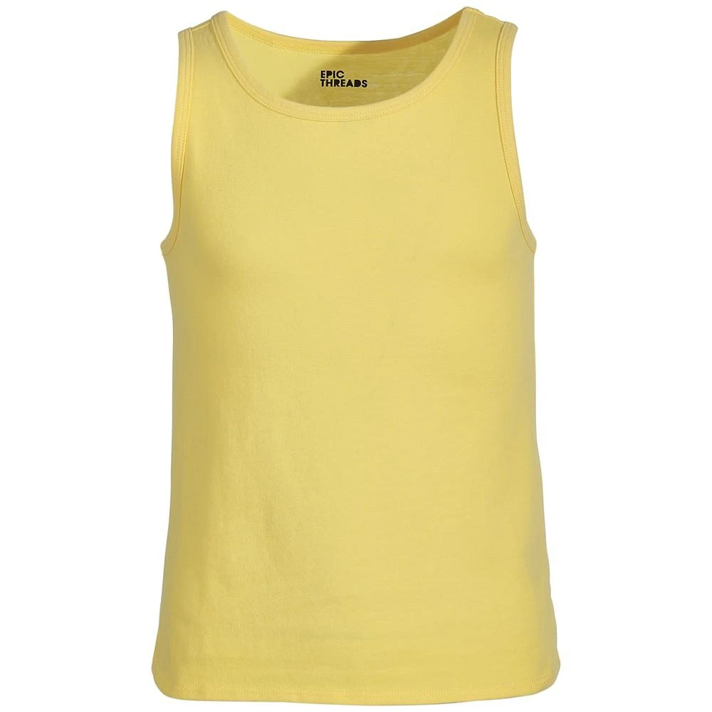 商品Epic Threads|Little Girls Solid Basic Tank Top, Created for Macy's,价格¥16,第1张图片