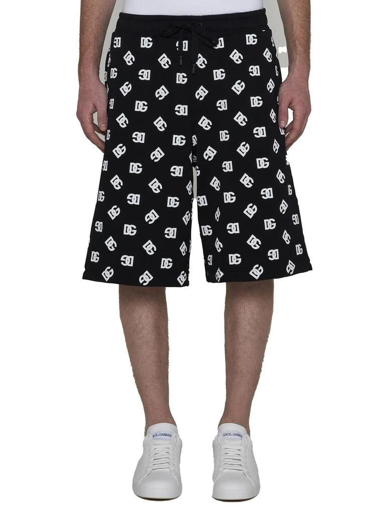 商品Dolce & Gabbana|Dg Monogram Jogging Shorts,价格¥5168,第3张图片详细描述