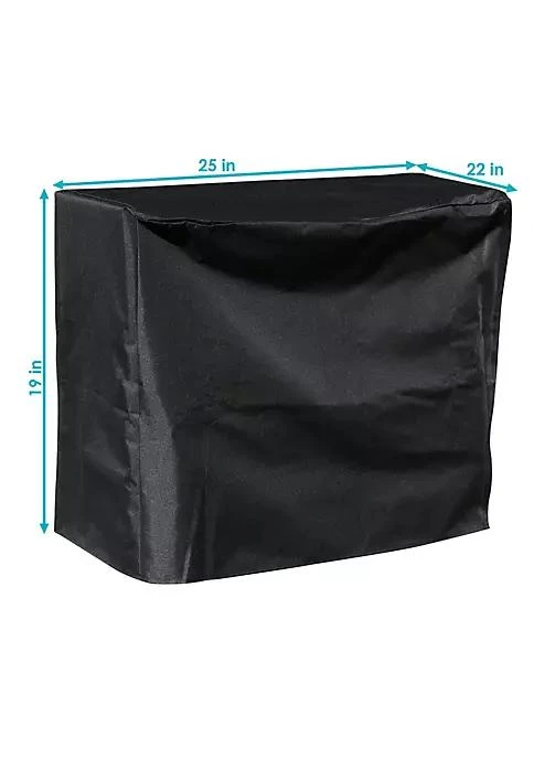 商品belk|Decor 2 Ft Weather Resistant Pvc Firewood Log Rack Cover   Black,价格¥285,第3张图片详细描述
