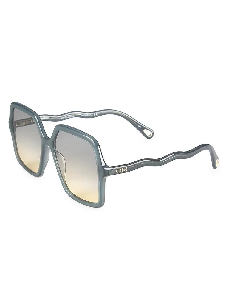 商品Chloé|Zelie 58MM Square Sunglasses,价格¥2692,第2张图片详细描述