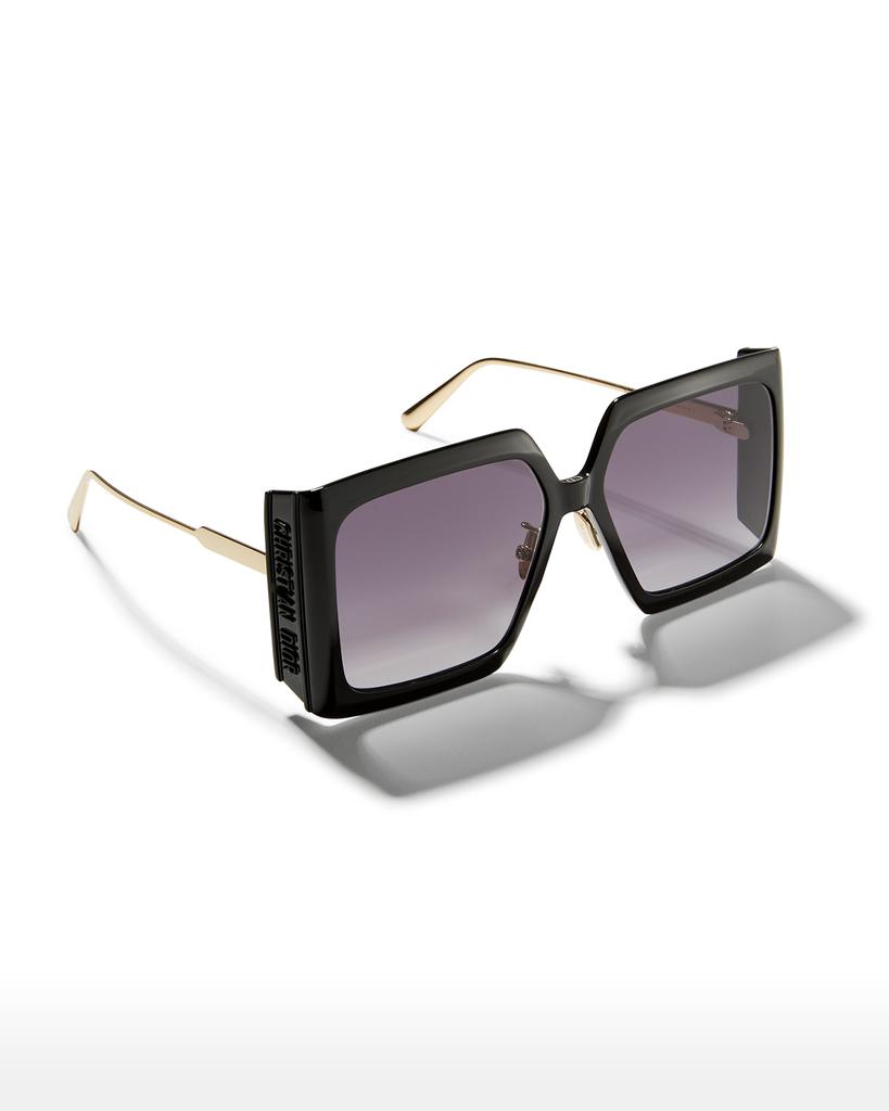 DiorsSolar S2U 59mm Oversized Square Injection Plastic Sunglasses商品第1张图片规格展示