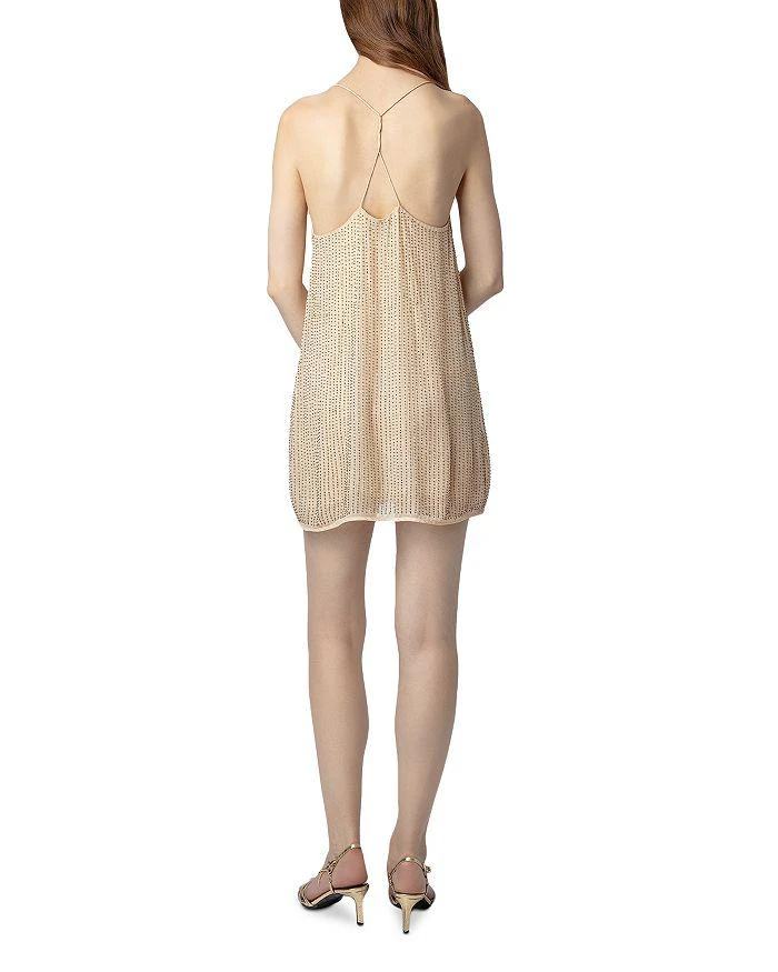 商品Zadig&Voltaire|Caro Mousseline Embroidered Slip Dress,价格¥2225,第2张图片详细描述