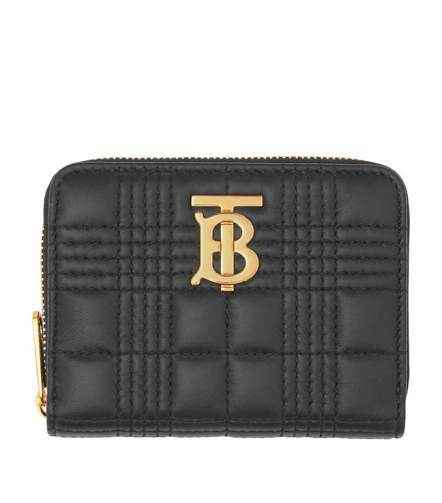 商品Burberry|Quilted Leather Lola Zip-Up Wallet,价格¥4032,第1张图片