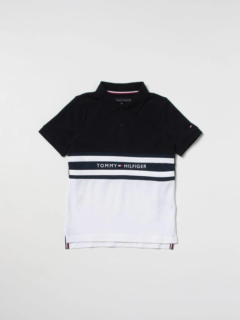 商品Tommy Hilfiger|Tommy Hilfiger two-tone polo shirt,价格¥288,第1张图片