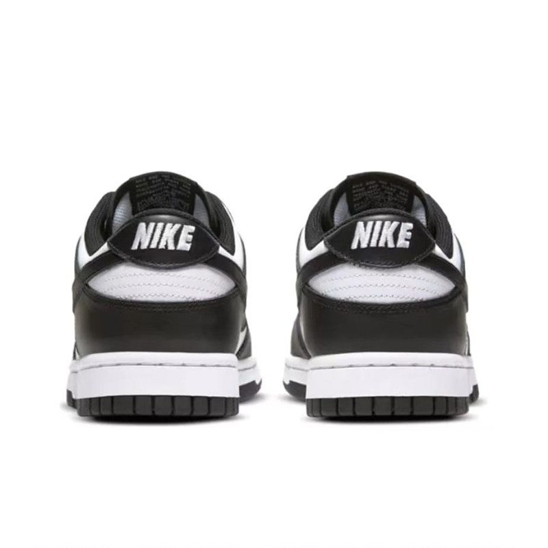 NIKE DUNK LOW WHITE/BLACK 熊猫低帮复古板鞋 女款商品第5张图片规格展示