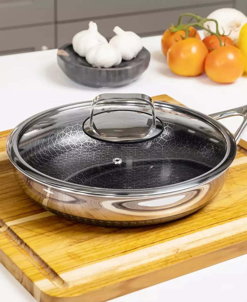 DiamondClad 10" Hybrid Nonstick Stainless Steel Frypan with Lid 商品